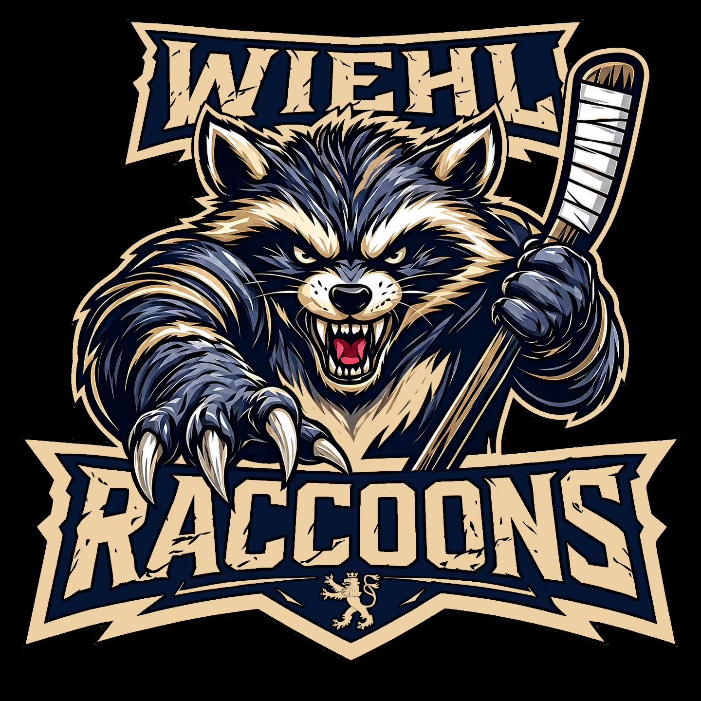 Wiehl Raccoons Logo